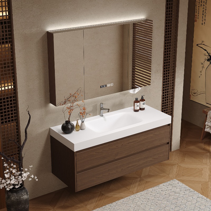 خزانة حمام خشبية فاخرة حديثة م - مراجعة Home Bathroom Partition وسعره