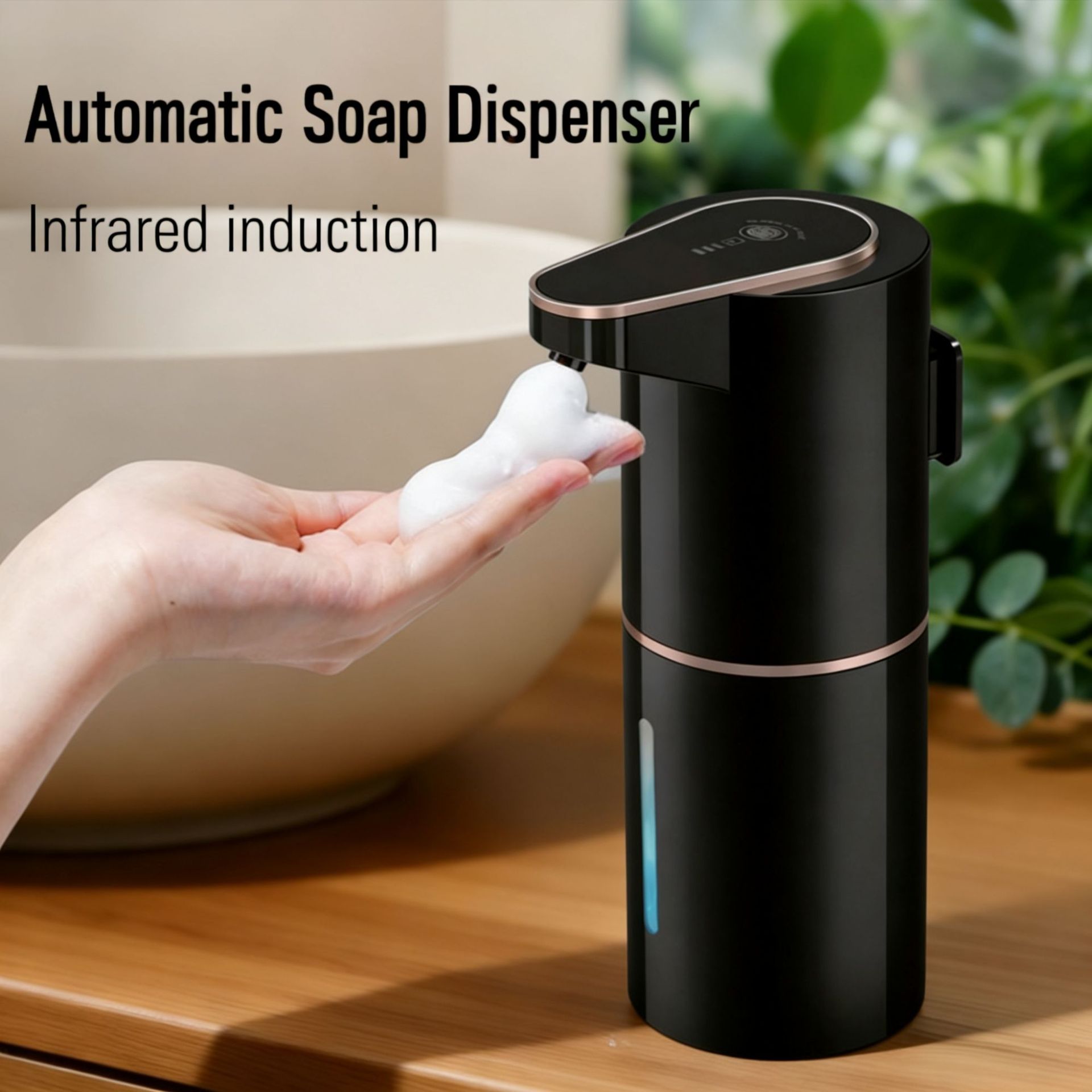 موزع صابون كهربائي أوتوماتيكي  - مراجعة Home Bathroom Wall Soap Dispenser وسعره