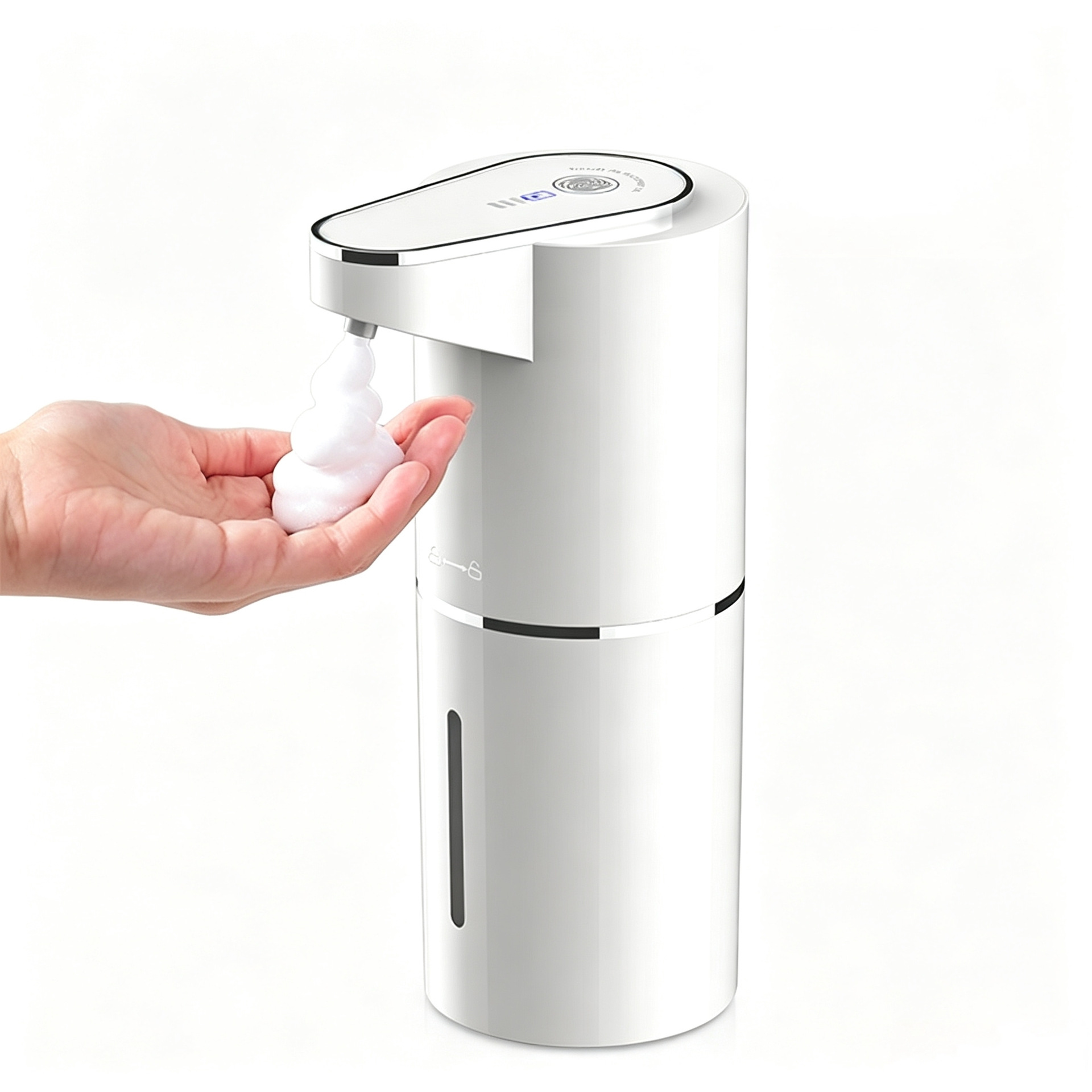 موزع صابون كهربائي أوتوماتيكي  - مراجعة Home Bathroom Wall Soap Dispenser وسعره