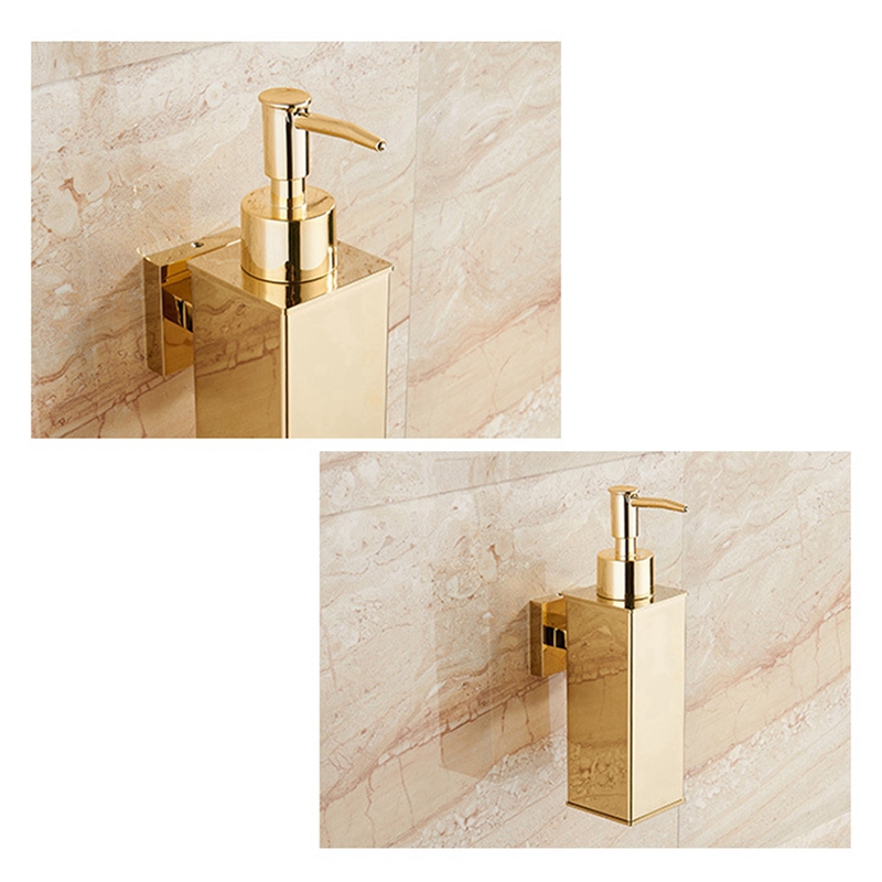 3X موزع الصابون السائل الحمام  - مراجعة Home Bathroom Wall Soap Dispenser وسعره