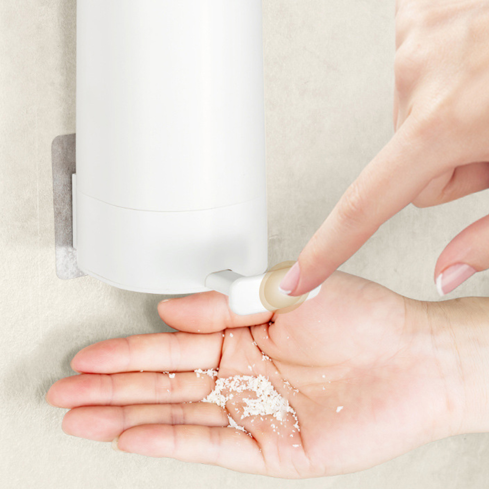 موزع صابون مثبت على الحائط مقا - مراجعة Home Bathroom Wall Soap Dispenser وسعره