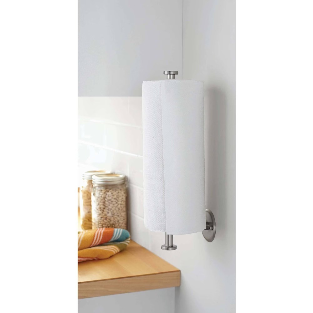 حامل مناديل ورقية معدني مثبت ع - مراجعة Home Bathroom Paper Towel Dispenser وسعره