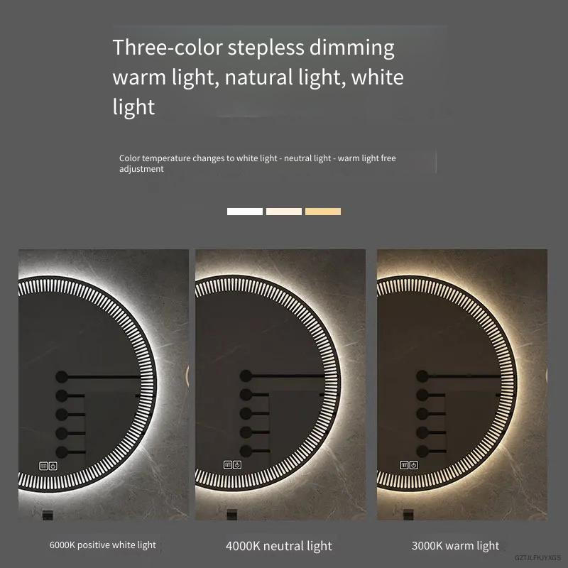مرآة حمام LED دائرية 24 بوصة م - مراجعة Bathroom Mirror Led وسعره