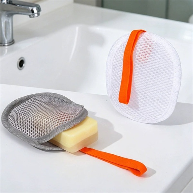 كيس صابون رغوي، كيس شبكي لصابو - مراجعة Home Essentials Bathroom Accessories وسعره