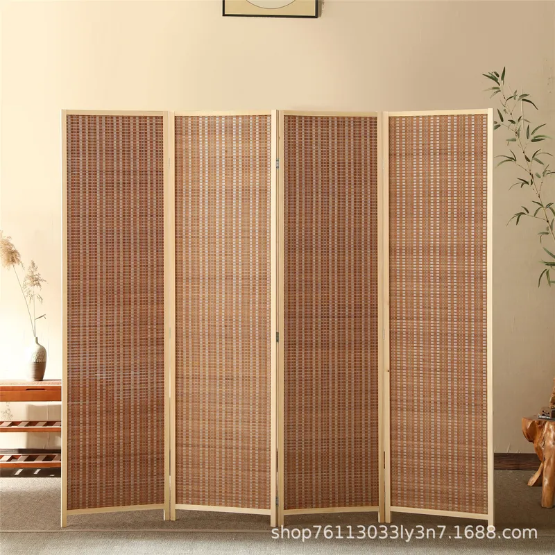 حاجز غرفة قابل للطي من الخيزرا - مراجعة Home Bathroom Partition وسعره