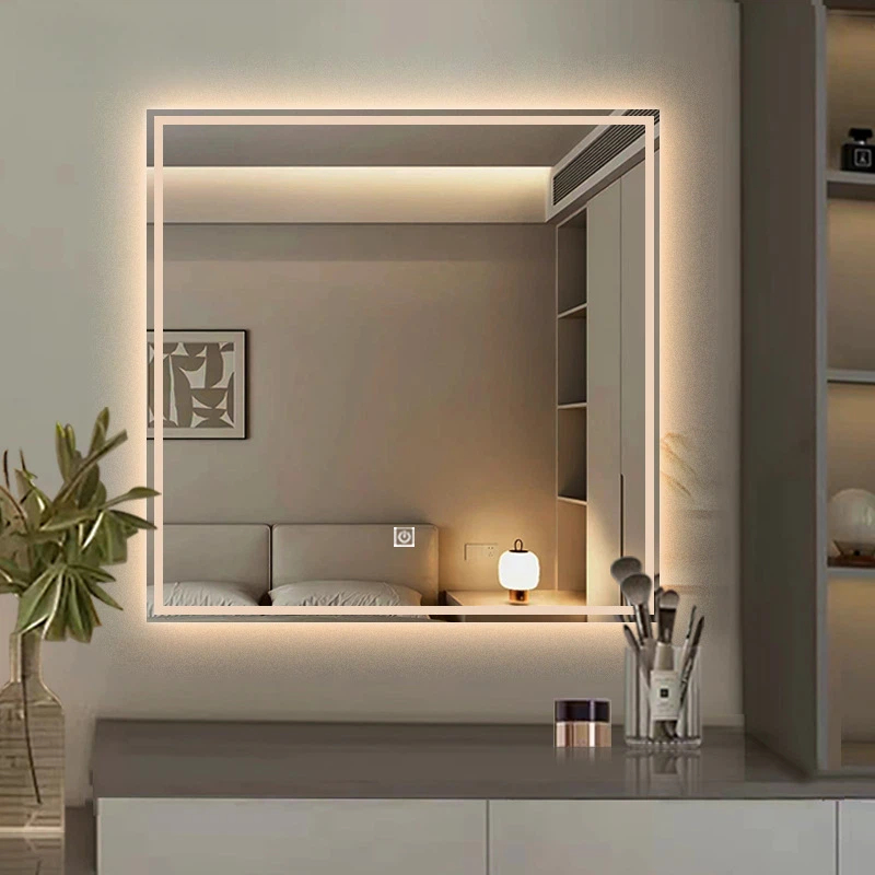مرآة حمام 60 سم مع إضاءة LED،  - مراجعة Bathroom Mirror Led وسعره